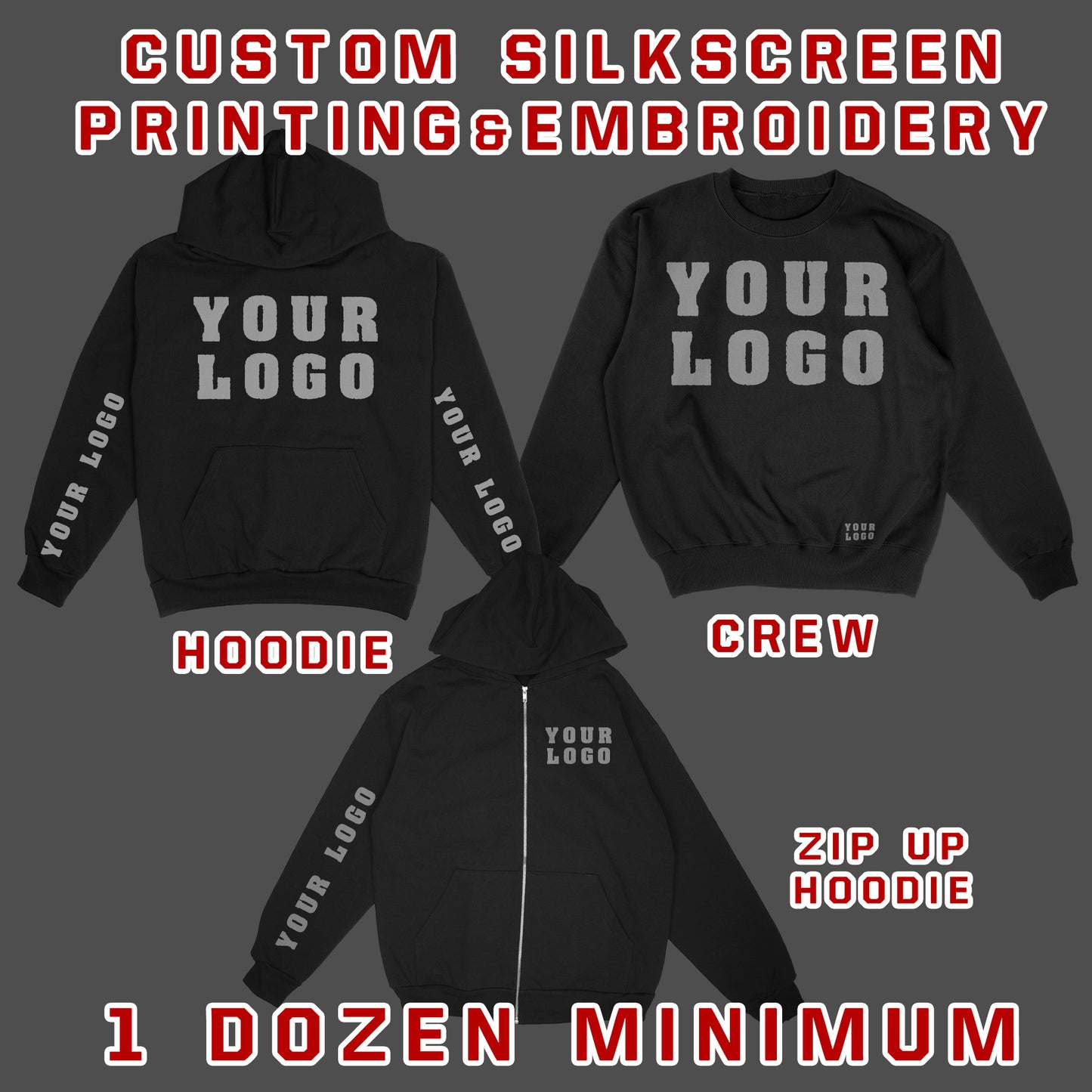 FREE QUOTE Start Your Custom Hoodie Order